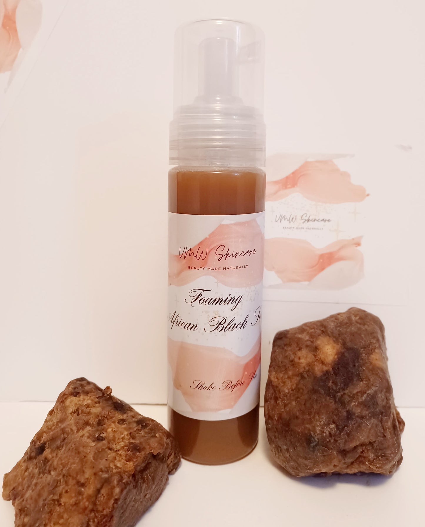 Foaming African Black Soap